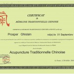 IMTC Certificat Acupuncture IMTC Certificat Acupuncture